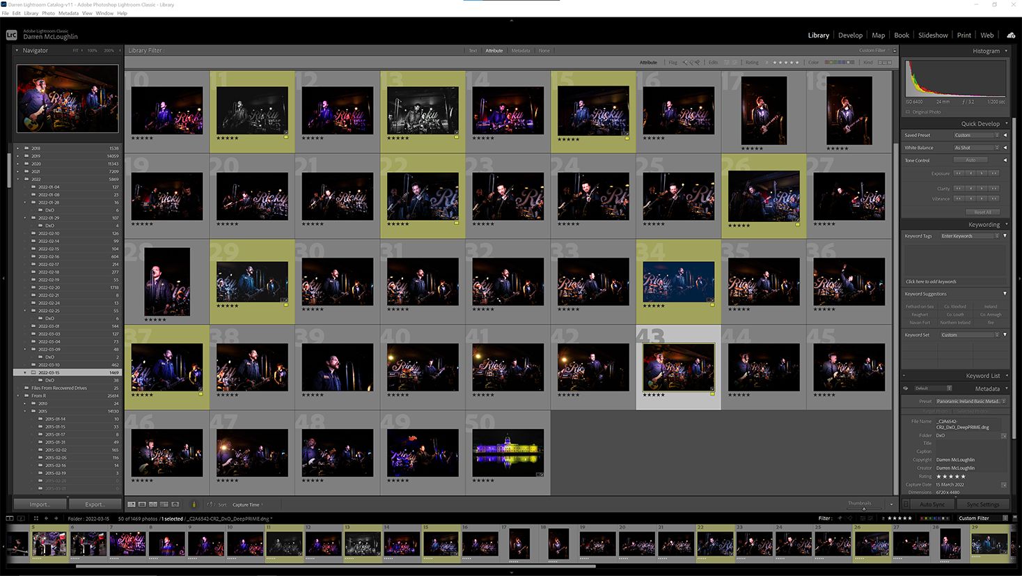 Adobe Lightroom Grid View No Filenames Adobe Lightroom Grid View No Filenames