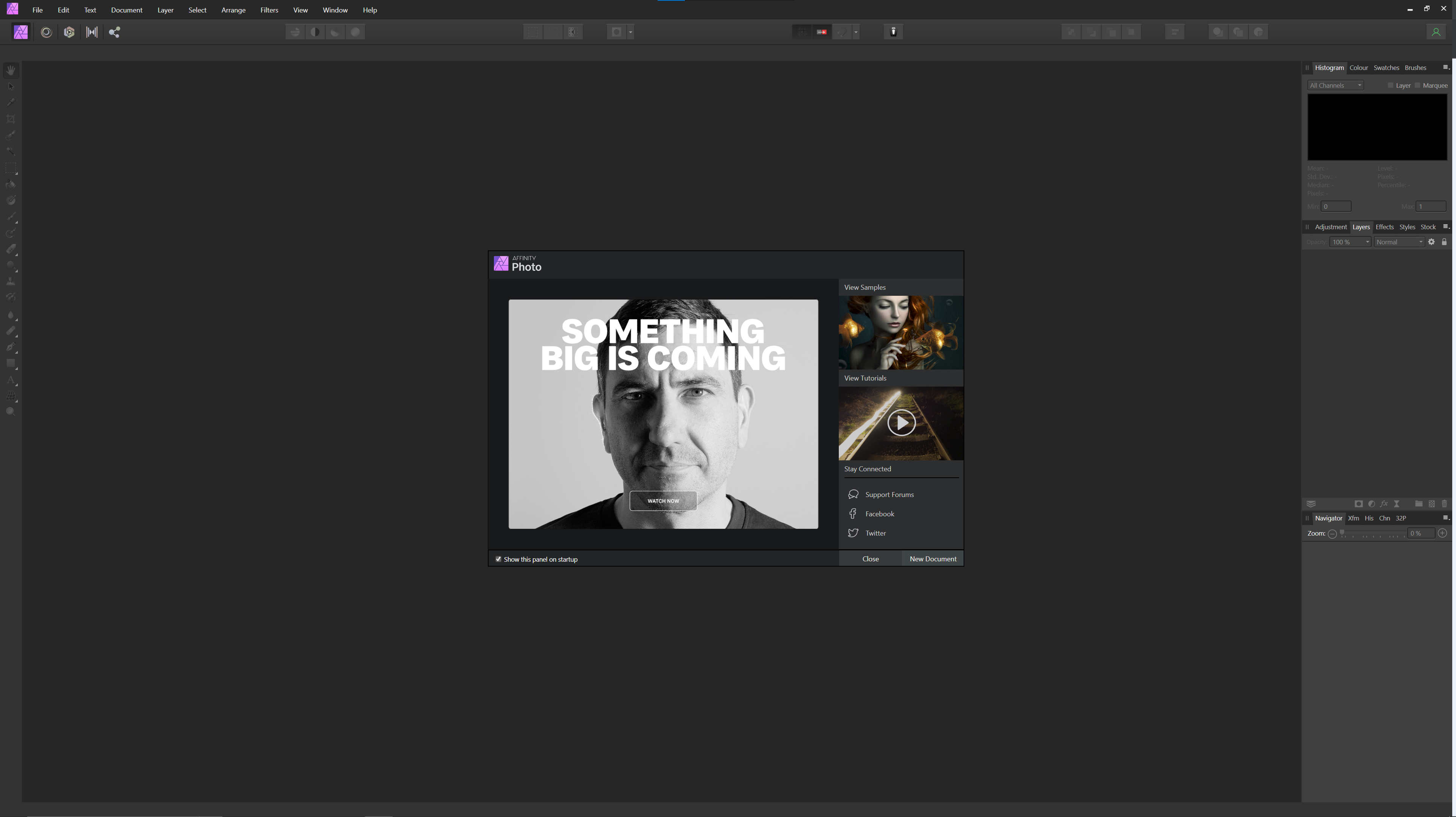 Affinity Photo - Something Big is Coming November 9th Affinity Photo - Something Big is Coming November 9th
