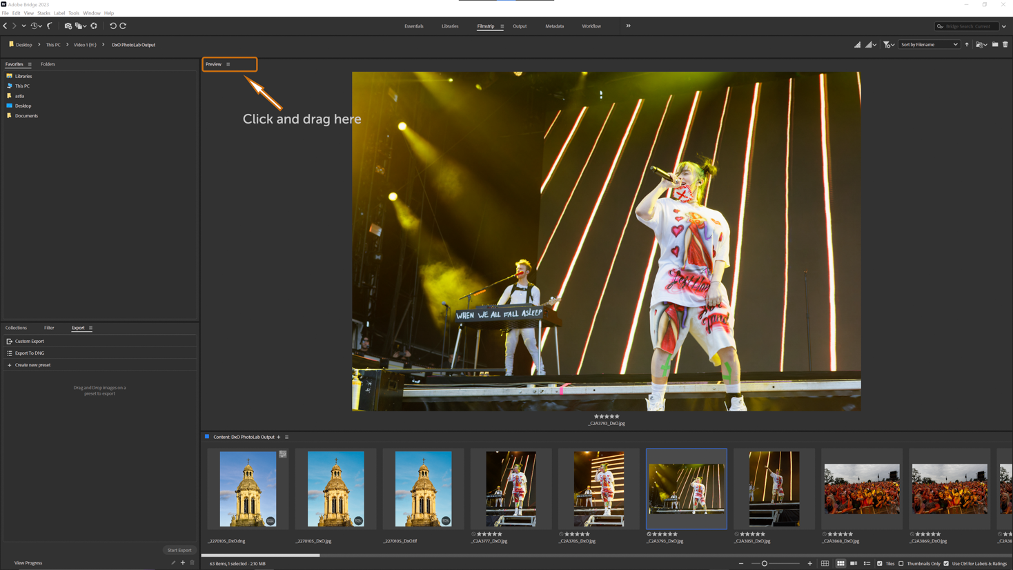 Adobe Bridge Preview Move New Screen Adobe Bridge Preview Move New Screen