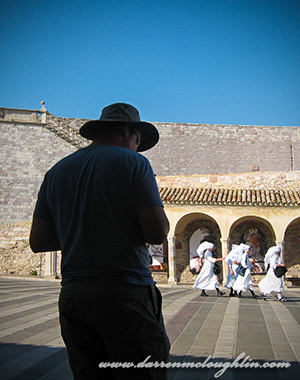 Photographing Nuns in Assisi