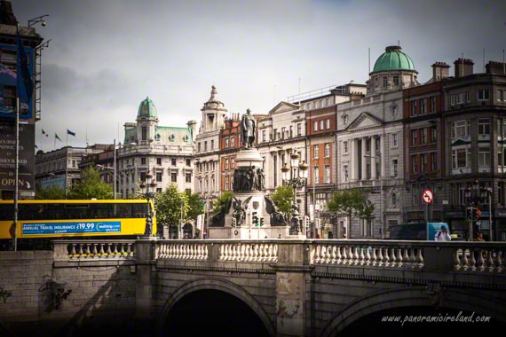 Dublin Bus at O'Connell Street in Dublin