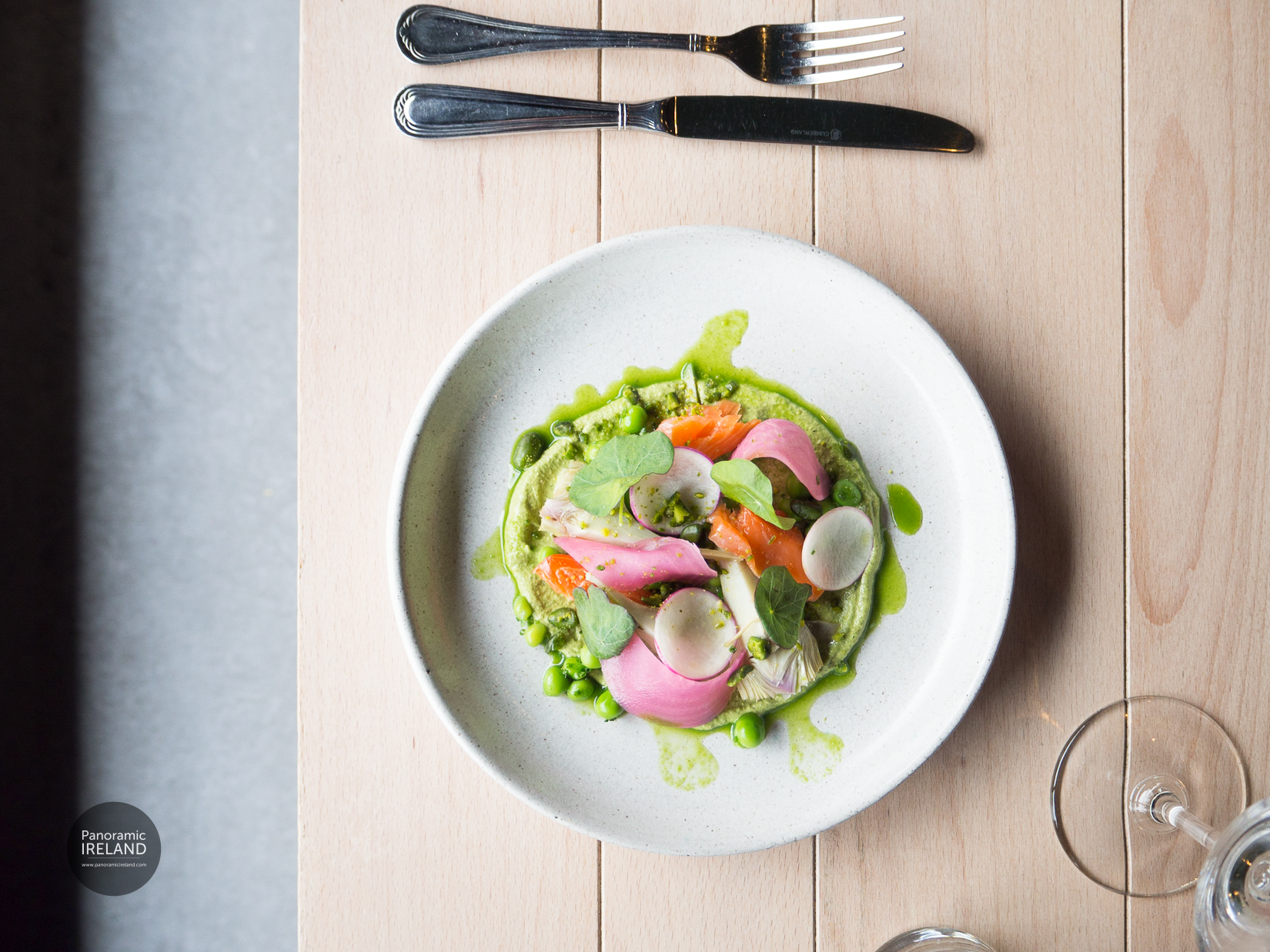 Seasonal Dish from Bastible, Portobello, Dublin Seasonal Dish from Bastible, Portobello, Dublin