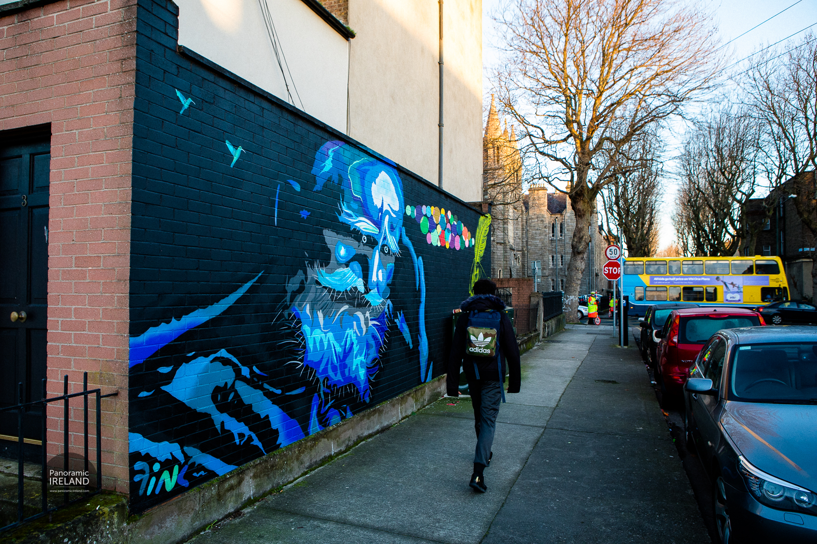 George Bernard Shaw Street Art in Portobello, Dublin George Bernard Shaw Street Art in Portobello, Dublin