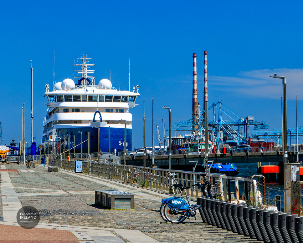 SH Vega in Dublin with Poolbeg Towers SH Vega in Dublin with Poolbeg Towers