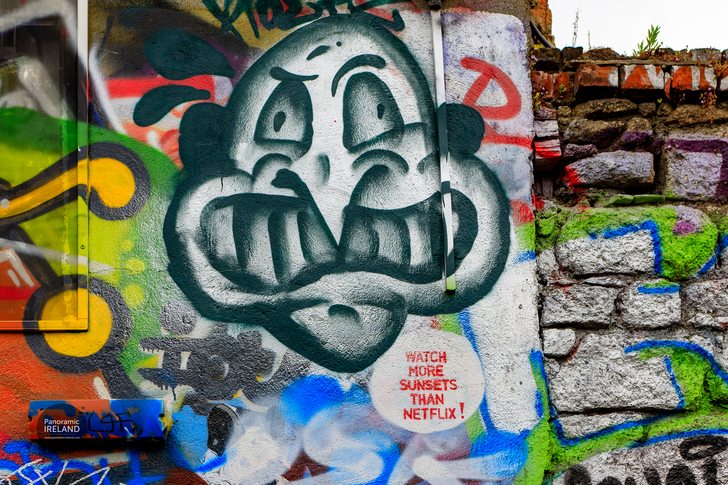 Watch More Sunsets than Netflix - Street Art in Dublin Watch More Sunsets than Netflix - Street Art in Dublin