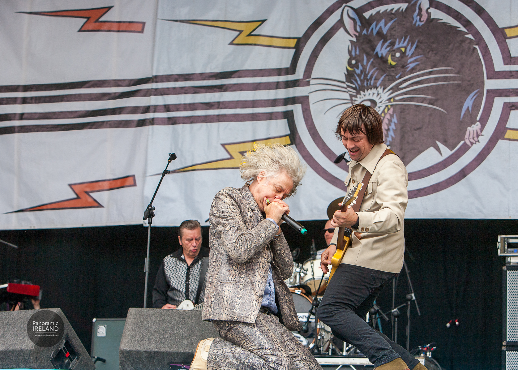 Bob Geldof and Boomtown Rats at Electric Picnic 2015 Bob Geldof and Boomtown Rats at Electric Picnic 2015