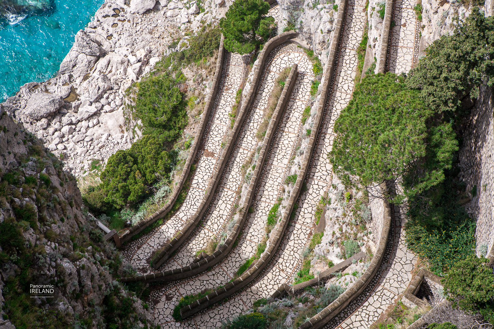 Via Krupp, Isle of Capri, Italy Via Krupp, Isle of Capri, Italy