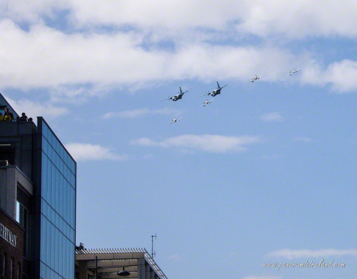 Flightfest passing by the Ferryman