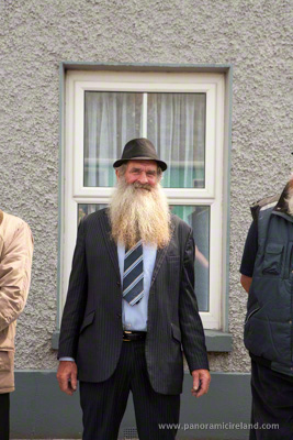 Contender for Best Beard at Ballymoe Town of 1000 Beards Festival