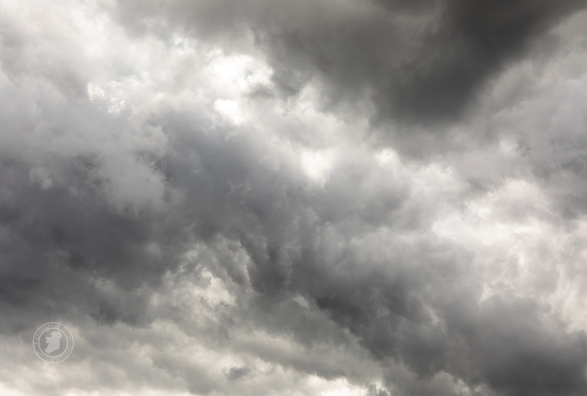 Storm clouds on a spring day, after blue sky Storm clouds on a spring day, after blue sky