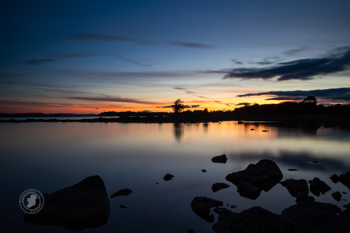 That West of Ireland Tree at Sunset, Colourful Evening That West of Ireland Tree at Sunset, Colourful Evening