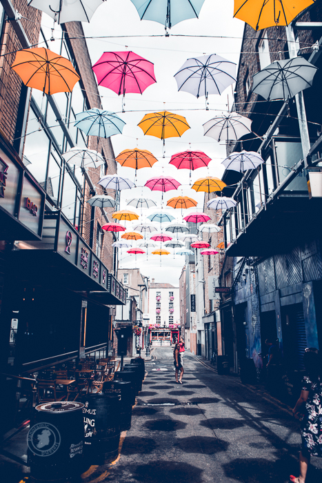 Bloggers photoshooting under the umbrellas, Dublin Bloggers photoshooting under the umbrellas, Dublin