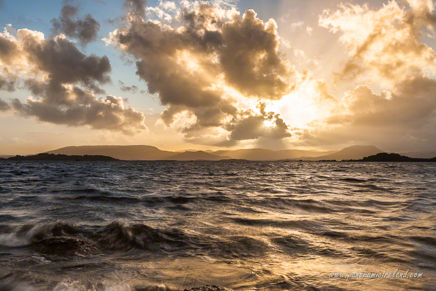 Lough Mask, Co. Mayo at sunset