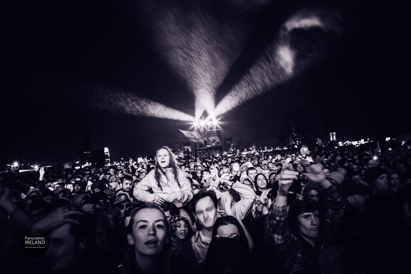Fans Enjoying the Rain at Electric Picnic Fans Enjoying the Rain at Electric Picnic
