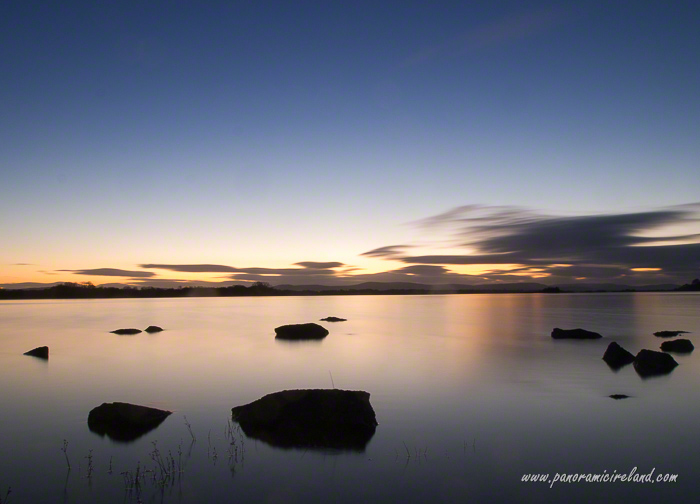 Blue hour long exposure photography, Ireland