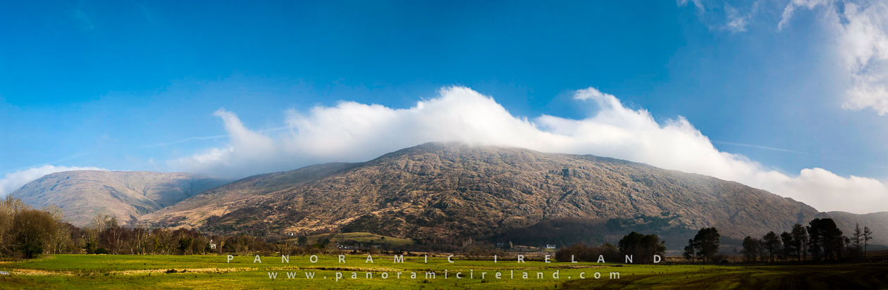 West of Ireland landscape panorama