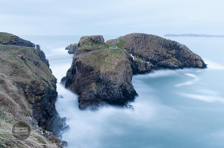 Carrick-a-rede Ropebridge is one of Northern Ireland's most visited places