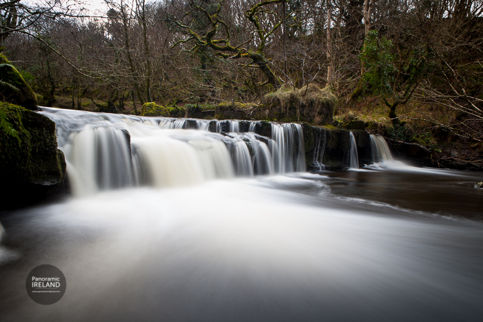 A small waterfall can be more interesting than large falls