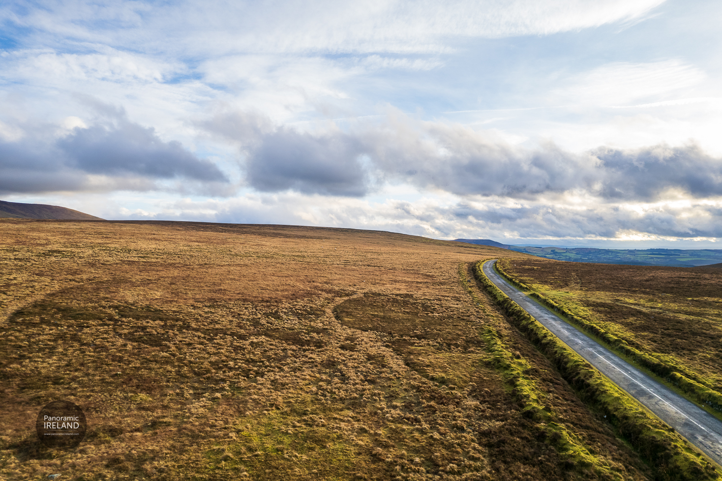 Panoramic Ireland - Scenic Drive through the Mountains in Winter Panoramic Ireland - Scenic Drive through the Mountains in Winter