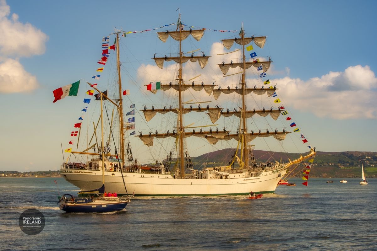 Tall Ships - ARM Cuauhtémoc in Dublin, Ireland