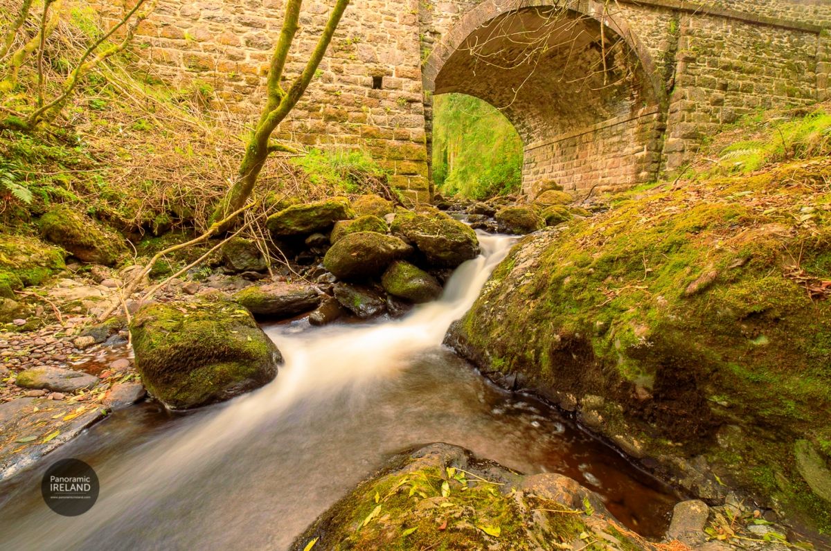 Stone Bridge and Autumn River, Ireland