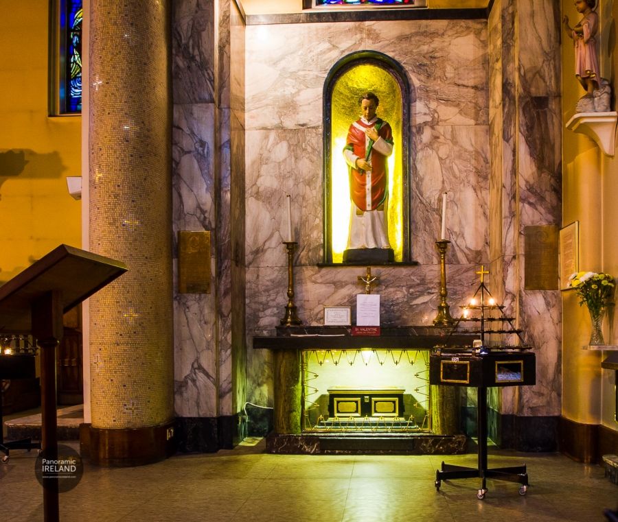 Saint Valentine and Dublin, Ireland