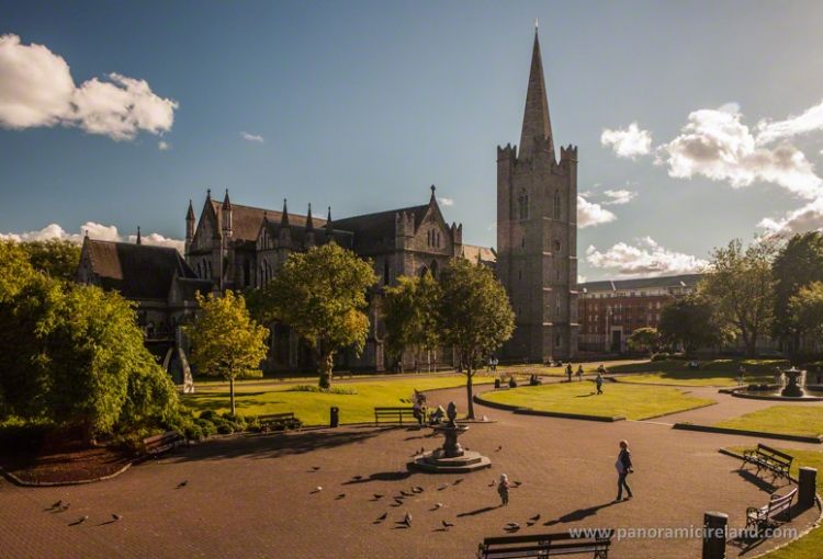 View of St. Patrick&#039;s Cathedral, Dublin
