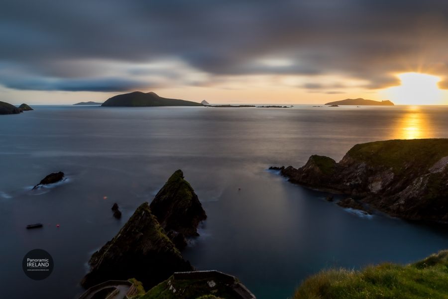 Dingle Peninsula - Dunquin and the Blaskets at Sunset