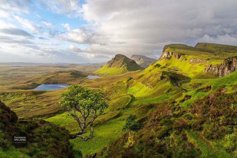 Quiraing and Trotternish Ridge, Isle of Skye, Scotland