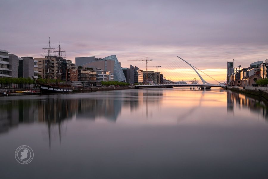 Dublin and the River Liffey - Reflections