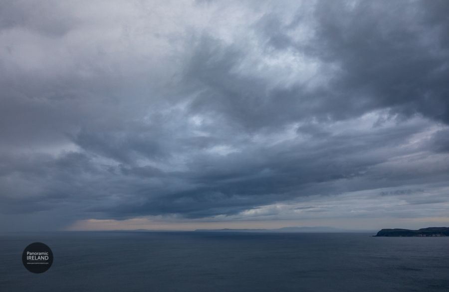 Night, and the Storm Closes in Over the Sea from Moyle