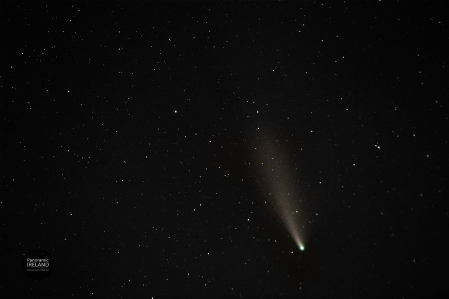 Searching for and Photographing Comet NEOWISE on a Cloudy Night in Ireland