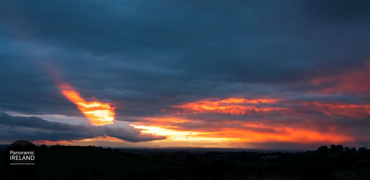 Photographing an Irish Summer Sunset After Days of Rain