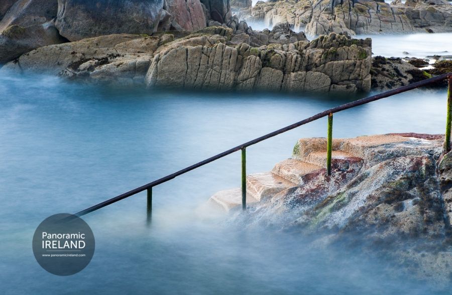Steps into the sea