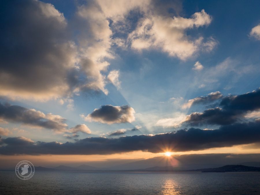 Sunset, East Coast of Ireland