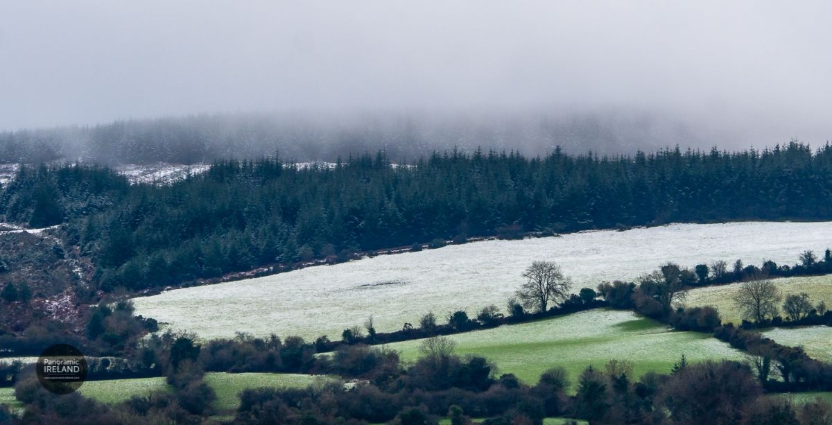 Ireland Gets a Light Dusting of Snow, Winter 2021