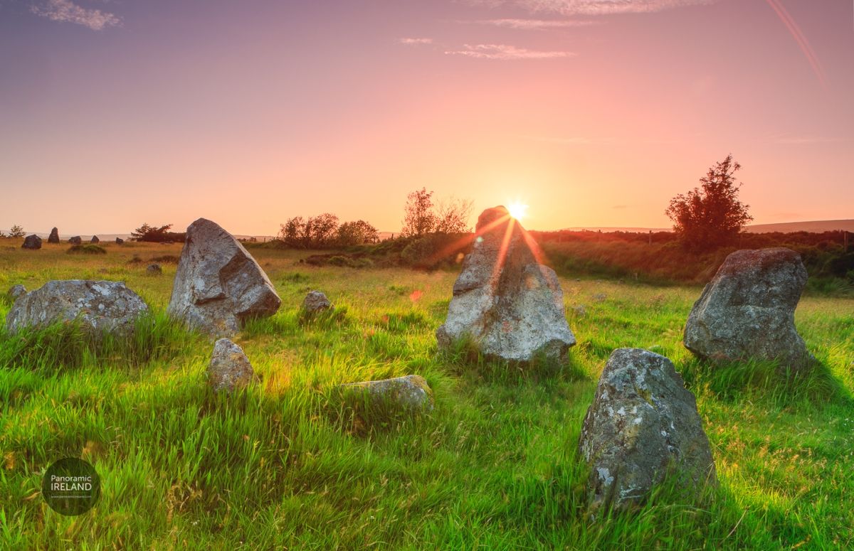Sunset Among the Stones