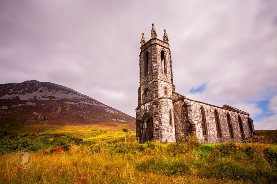 Ireland is Full of Church Ruins but Amongst the Most Scenic and Romantic is Dunlewey, County Donegal