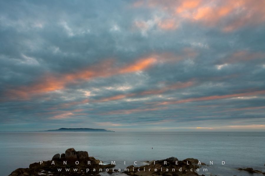 Cloudy Sunrise on Dublin Bay