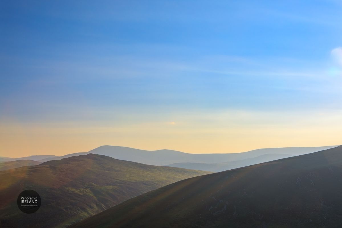 Sidelighting in Wicklow, Mountain Landscape Photography in Ireland
