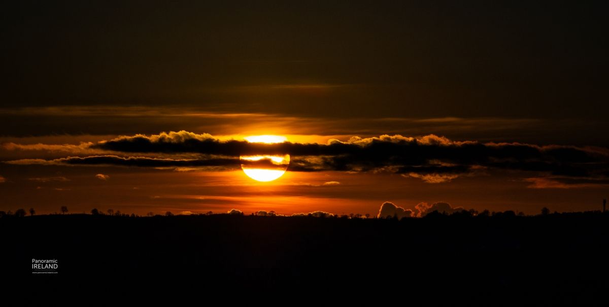 Autumn Equinox, September 22nd 2024 Sunset Over Ireland