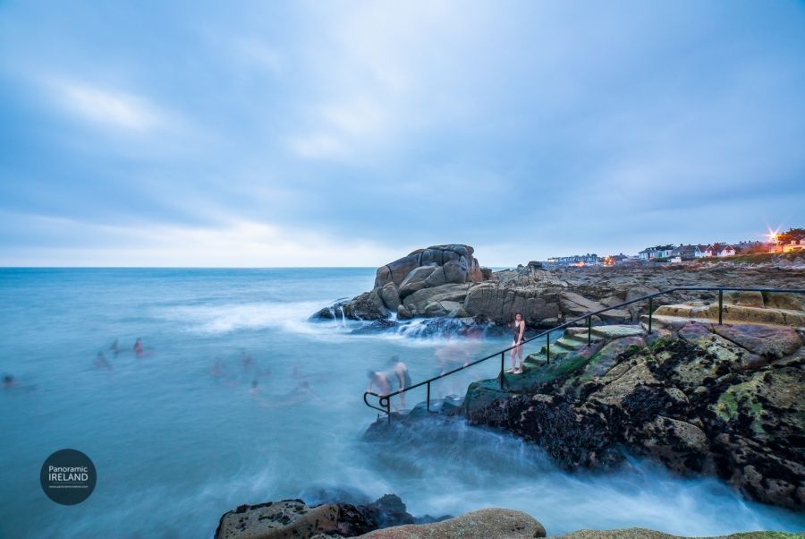 Blue Hour - Early Morning Swim at Dublin&#039;s Forty Foot